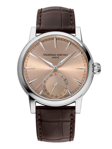 Frédérique Constant Manufacture Classic Date Braun Herren Armbanduhr FC-706SAL3H6