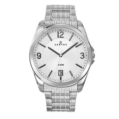 Certus: Silberne Herrenuhr