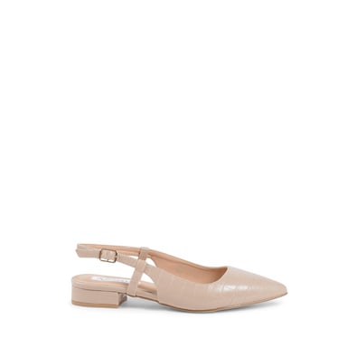 19V69 Italia Damen Slingback Ballerina Beige V81831 BEIGE