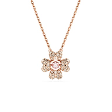 Swarovski 'Idyllia' Damen-Halskette aus vergoldetem Metall - Rosé 5674211