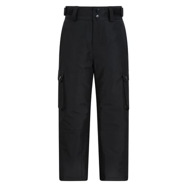 Mountain Warehouse - Kinder Skihosen "Titan", Cargo-Stil (Schwarz)
