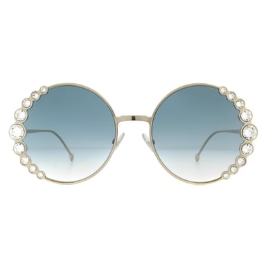 Fendi Sonnenbrille FF0324/S 3YG 08 Hellgold Blau Grau Gradient
