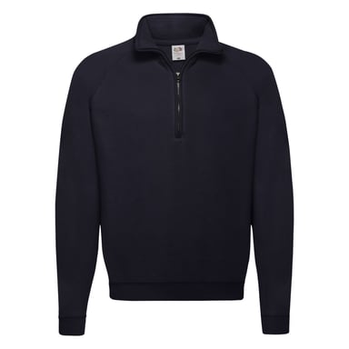 Fruit of the Loom - "Classic 80/20" Sweatshirt Reißverschluss für Herren (Marineblau)