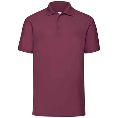 Fruit of the Loom - "65/35" Poloshirt für Herren (Burgunderrot)