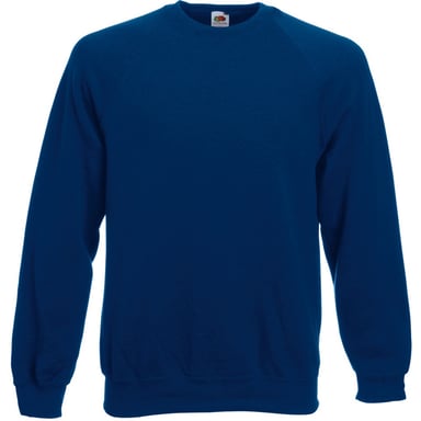 Fruit Of The Loom Herren Raglan-Ärmel Belcoro® Sweatshirt (Marine)
