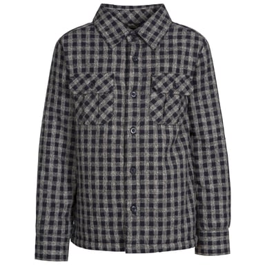Trespass Childrens/Kids Average Long Sleeved Gingham Shirt (Navy Gingham)