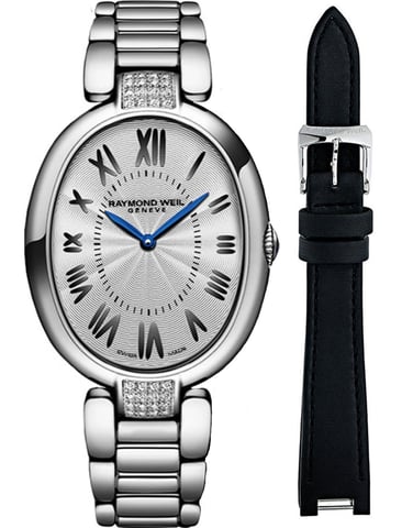 Raymond Weil Shine Silber Damen Armbanduhr 1700-STS-00659