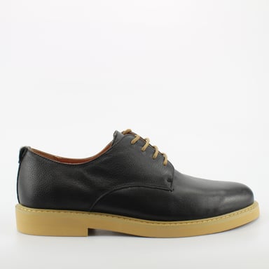 Peter Werth Pegg Derby Schwarz Leder Herren Schnürschuhe P1Q14024