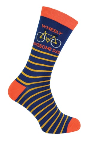 Herr Heron - Herren Papa Socken | Neuheit Bambus Socken | Atmungsaktiv weich | Vatertag Geschenk für erstaunliche Papa - Papa Socken (Navy)