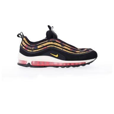 Nike Air Max 97 SE Floral Sneakers aus schwarzem Synthetik