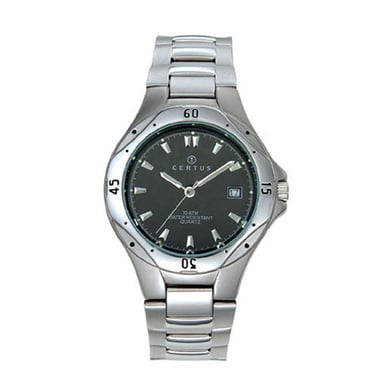 Certus: Schwarze Herrenuhr