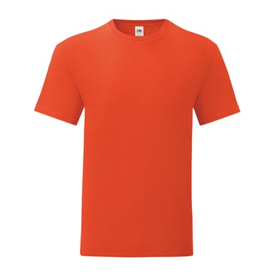 Fruit of the Loom - "Iconic 150" T-Shirt für Herren (Flame)