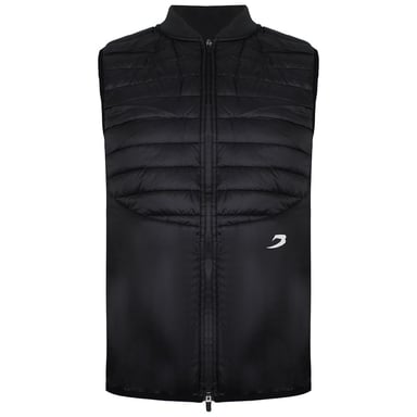 BoxRaw Nelson Herren Weste, Schwarz