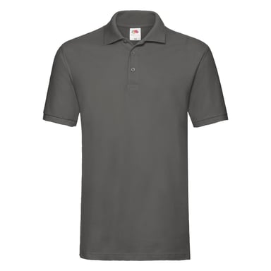 Fruit of the Loom - "Premium" Poloshirt für Herren (Hellgrau)