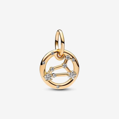 Pandora 'Zodiac Sign' Women's Gold Plated Metal Charm - Gold 762725C01