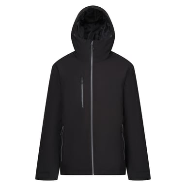 Regatta - "Navigate" Jacke, wasserfest für Herren (Schwarz/Mittelgrau)