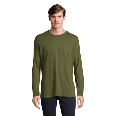 SOLS - "Imperial" T-Shirt für Herren Langärmlig (Dunkel-Khaki)