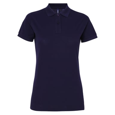 Asquith & Fox - Polo-Shirt mit kurzen Ärmeln - Damen (Marineblau)