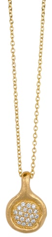 Orphelia Damen-Kette aus 925er Sterlingsilber mit Anhänger – Silber ZH-4849/1