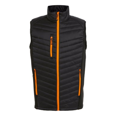 Regatta - "Navigate" Weste Hybrid für Herren (Schwarz/Orangenpop)