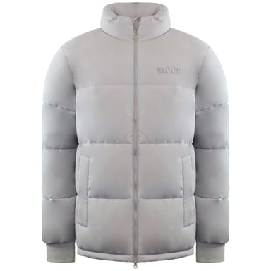 Nicce Mercury Herren Steppjacke in Steingrau