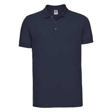 Russell Herren Stretch Polo-Shirt, Kurzarm (Marineblau)