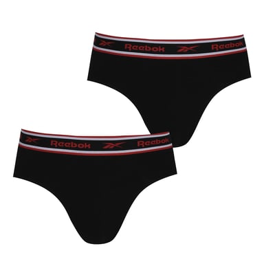 Reebok Mens 3 Pack Cotton Elastane Briefs Underwear