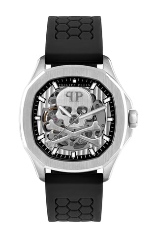 Philipp Plein $keleton $pectre Schwarz Herren Armbanduhr PWRAA0123