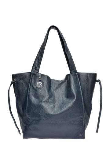 Isabella Rhea Blau Rindsledertasche