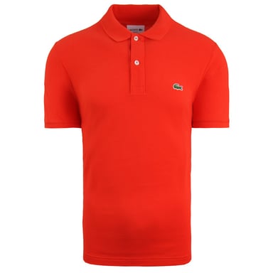Lacoste Classic Slim Fit Herren Red Polo Shirt