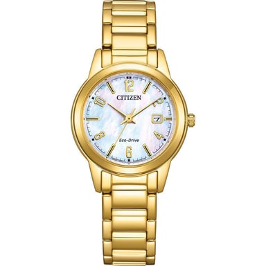 Citizen Damen Goldarmbanduhr FE1242-78D