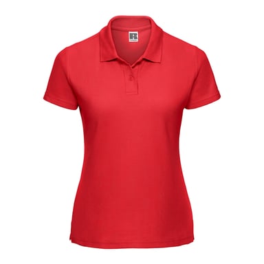 Russell - "Classic" Poloshirt für Damen (Leuchtend Rot)