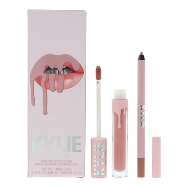 Kylie By Kylie Jenner Matte Lipstick 3ml + Lip Liner 1.1g - 300 Koko K