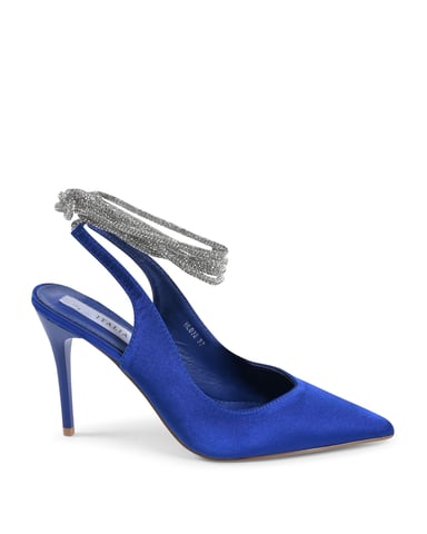 19V69 Italia Damen Pumps Blau HL032 BLU