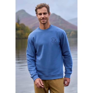 Mountain Warehouse - Sweatshirt Rundhalsausschnitt für Herren (Blau)