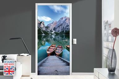 Steps To Freedom Self-Adhesive Door Mural Sticker For All Europe Size 90CmX200CM