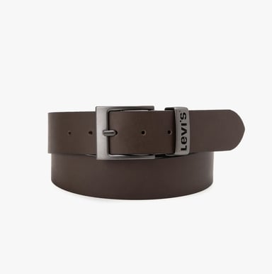 ASHLAND METAL Mens Belt Brown