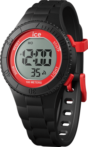 Ice Watch Ice Digit - Black Spider Schwarz Kind Armbanduhr 021007 - S