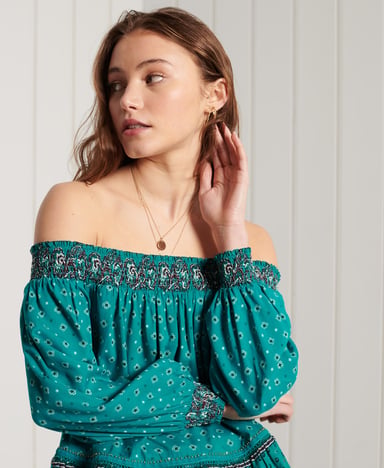 SUPERDRY Top à épaules dénudées Ameera