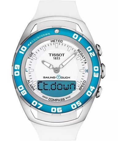 Tissot T-touch Sailing Weiß Herren Armbanduhr T0564202701100