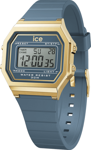 Ice Watch Ice Digit Retro - Midnight Blue Blau Damen Armbanduhr 022067 - S