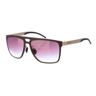 Acetat-Sonnenbrille in rechteckiger Form M7008 Herren