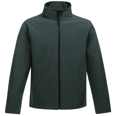 Regatta Standout Mens Ablaze Printable Softshell Jacke (Dark Spruce/Schwarz)