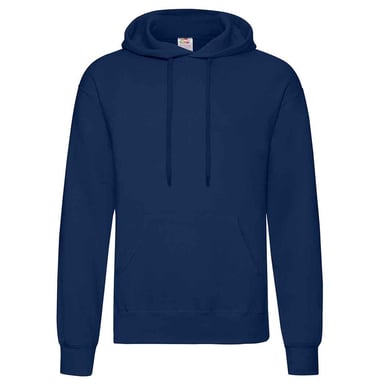 Fruit of the Loom - "Classic" Kapuzenpullover für Herren/Damen Unisex (Marineblau)