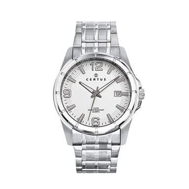 Certus: Silberne Herrenuhr