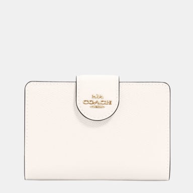Crossgrain Medium Corner Zip Wallet