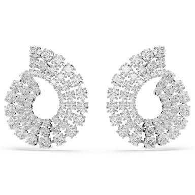 Swarovski 'Matrix Tennis' Damen Ohrhänger aus Metall - Silber 5705834