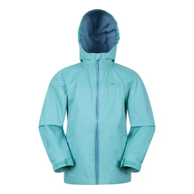Mountain Warehouse Childrens/Kids Torrent Taped Seam Waterproof Jacket (Teal)
