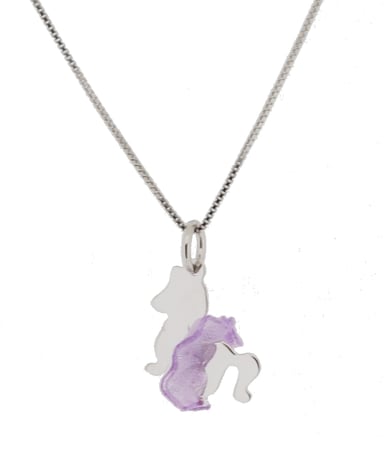 Orphelia 'Celinia' Kinderkette mit Anhänger aus 925er Sterlingsilber – Silber ZH-7134