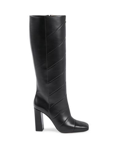 Camilla High - Hoher Stiefel Schwarz